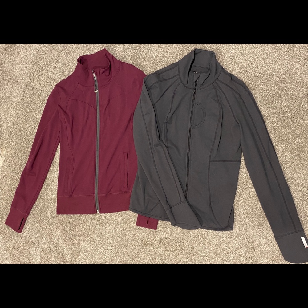 Zella & Alo Yoga zip ups like new